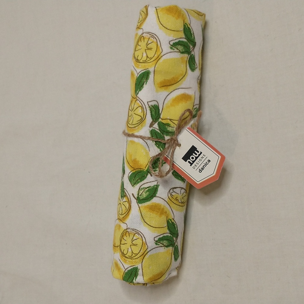 🏠 🍒 Now Designs Lemon Dishtowel